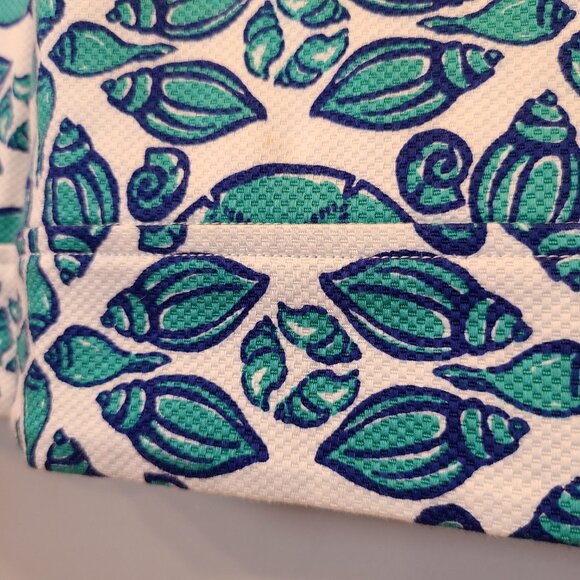 Vineyard Vines Dress Seashell Sand Dollar Shealth Womens 2 White Blue Sleeveless - Picture 5 of 9